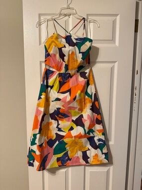 Walter Baker NWT Multicolor Halter Dress